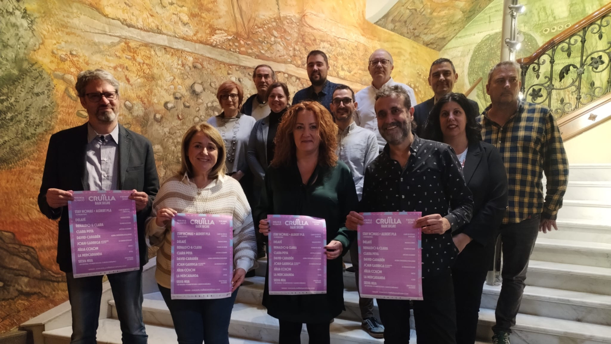 La presentació del festival amb la presència d’alcaldes i organitzadors dijous a la Diputació. - SEGRE