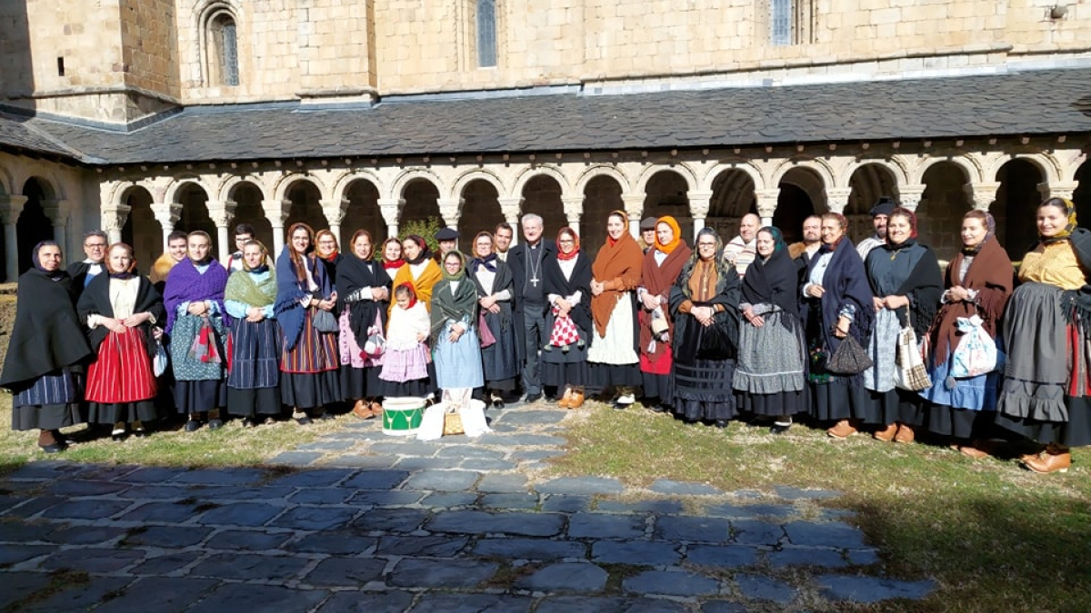 La catedral de La Seu d'Urgell acoge de nuevo el canto de Las Janeiras - OBISPADO DE URGELL