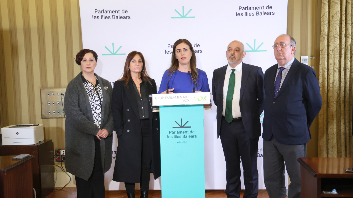 Els diputats díscols, en una compareixença pública ahir. - EUROPA PRESS