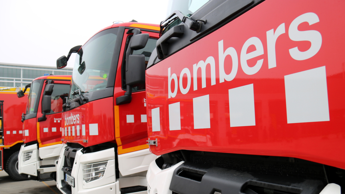 Los nuevos camiones del cuerpo de Bomberos
