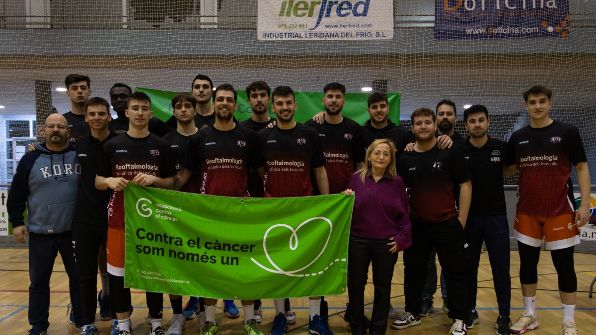 El CB Alpicat es va unir al Dia Mundial Contra el Càncer.