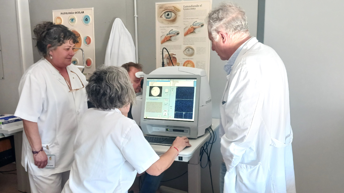 El servei compta amb dos oftalmòlegs i dos optometristes. - HCP