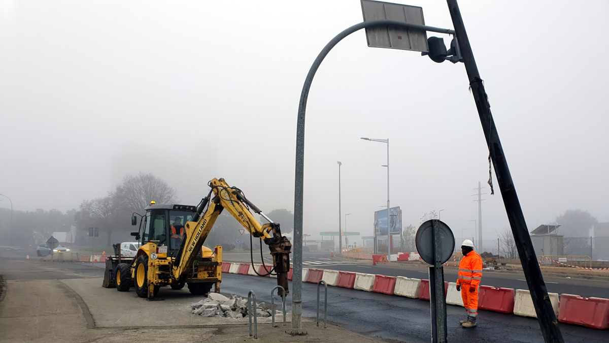 Ampliació de la vorera dels nombres parells de l'avinguda Indústria - AJUNTAMENT DE LLEIDA