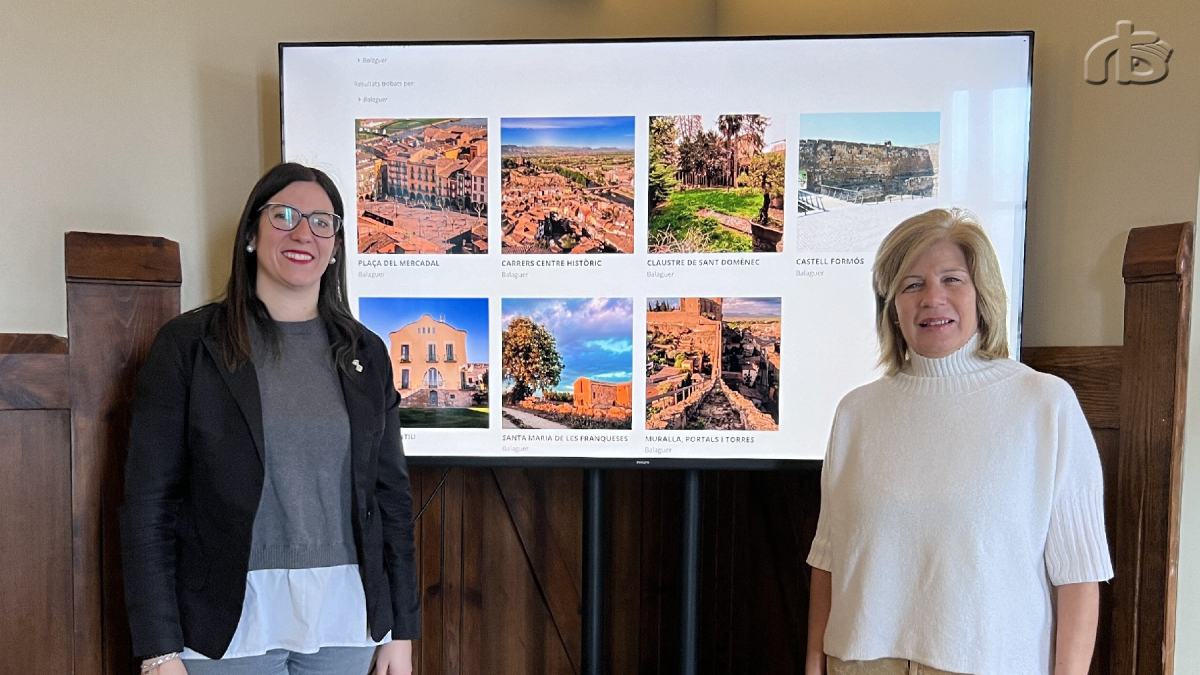 La presentación de la iniciativa, ayer en Balaguer. - RÀDIO BALAGUER