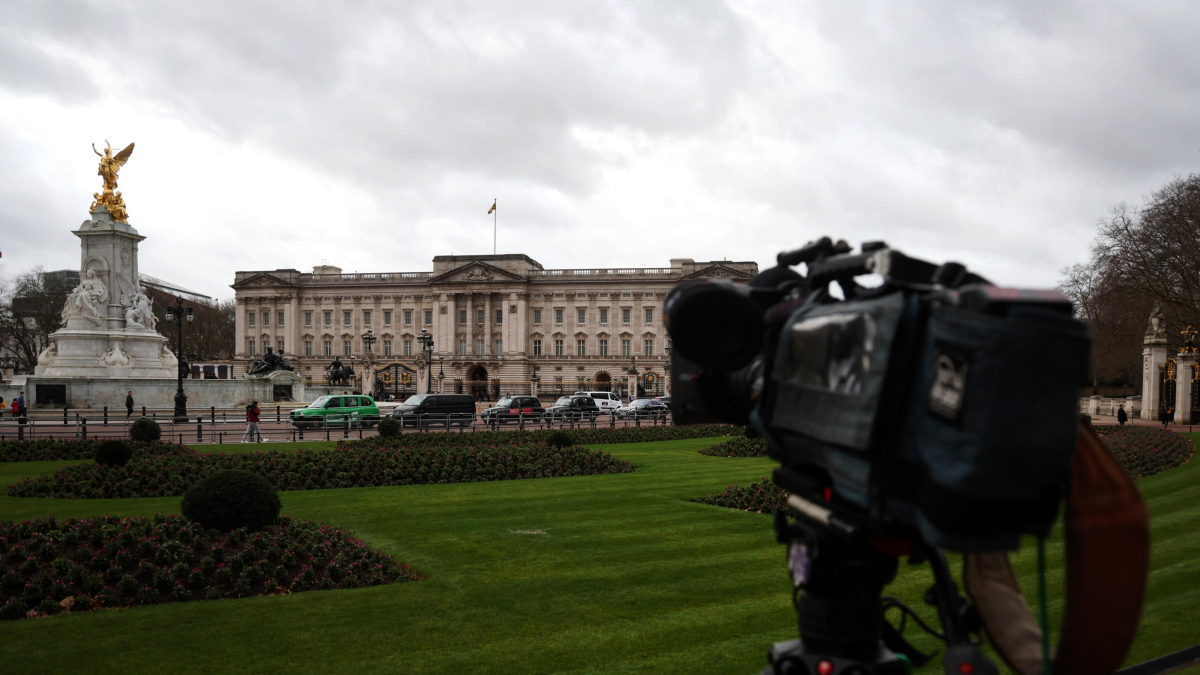 Imatge del palau de Buckingham a Londres EFE/EPA/ANDY RAIN