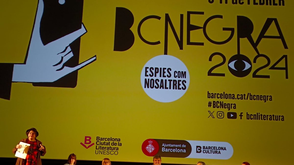 L'escriptora lleidatana Montse Sanjuan, al festival BCNegra