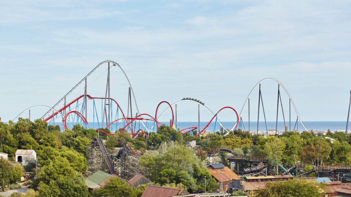 Imagen del parque de atracciones PortAventura. - EUROPA PRESS