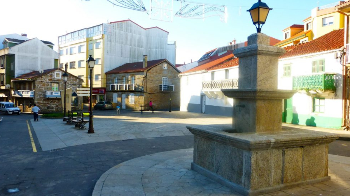 Una vista de la localitat costanera de Muxía, a la Corunya