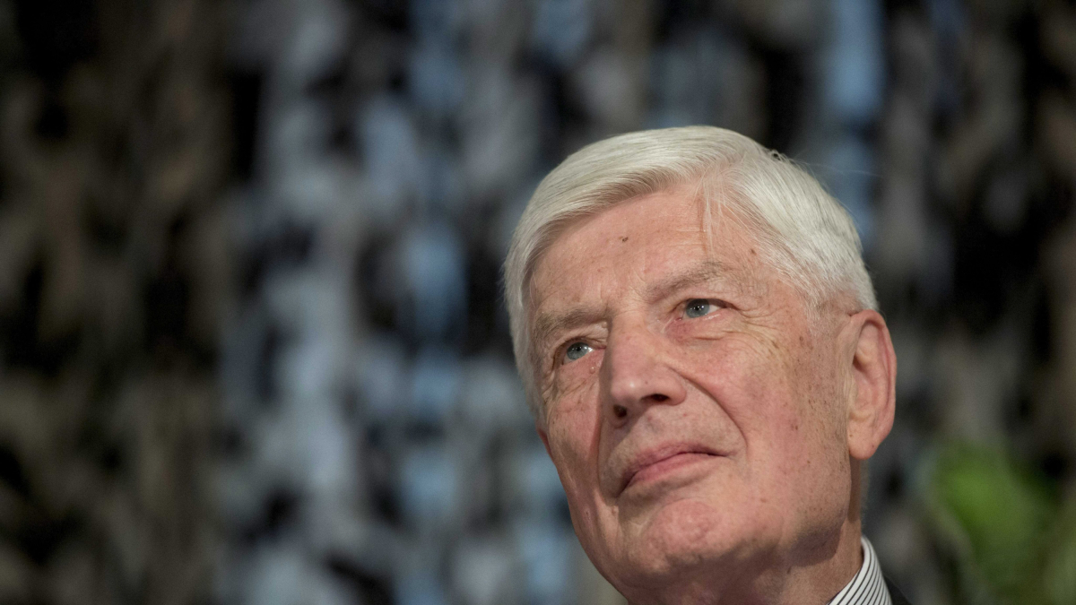 Imagen de archivo del ex primer ministro neerlandés Dries van Agt.