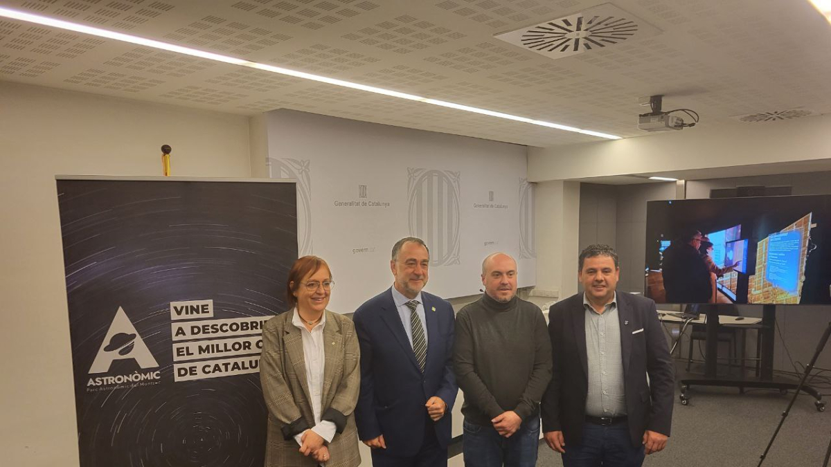 Presentació ahir de la temporada a la delegació del Govern. - GENERALITAT