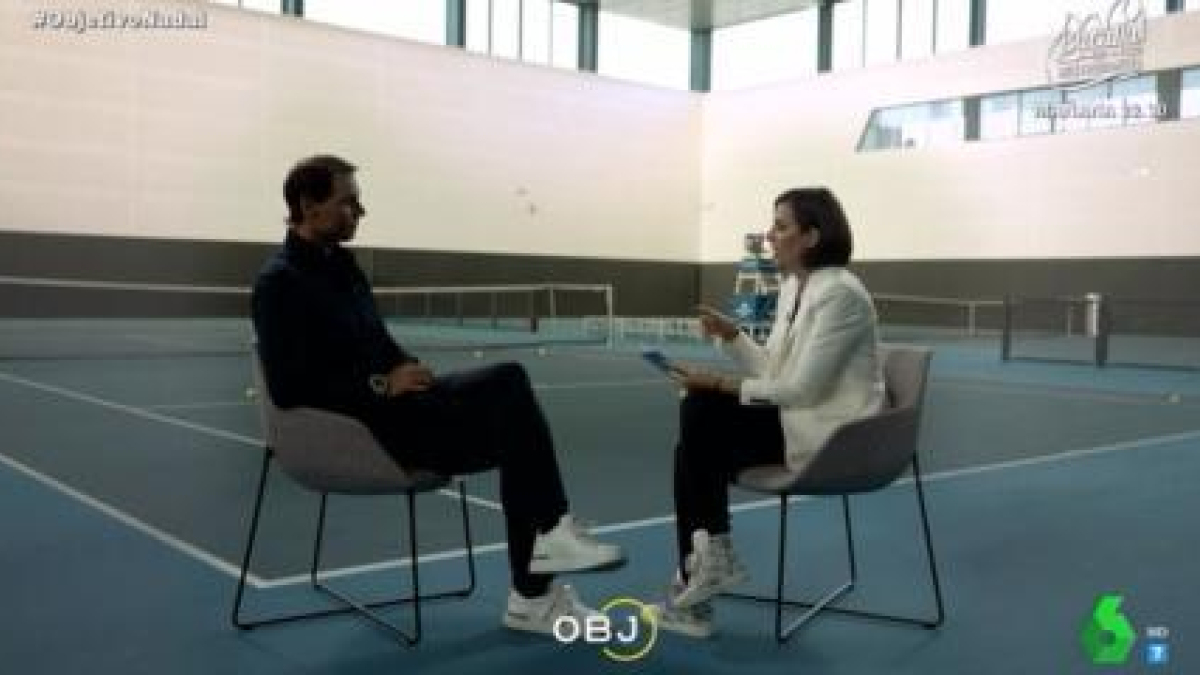 Rafa Nadal con Ana Pastor. - REDACCIÓ XXII
