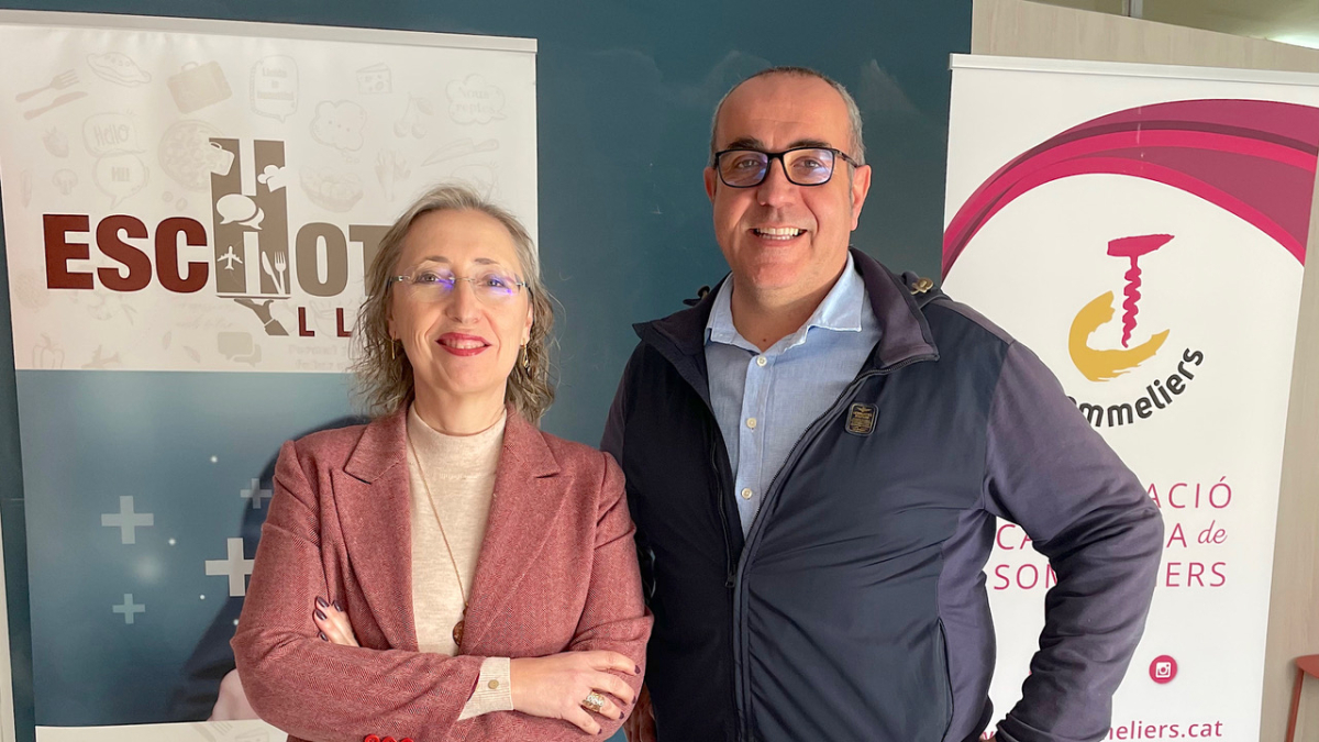 Responsables de l’Eschotur Lleida i la Nit del Sommelier. - ESCOLA D’HOTELERIA I TURISME DE LLEIDA