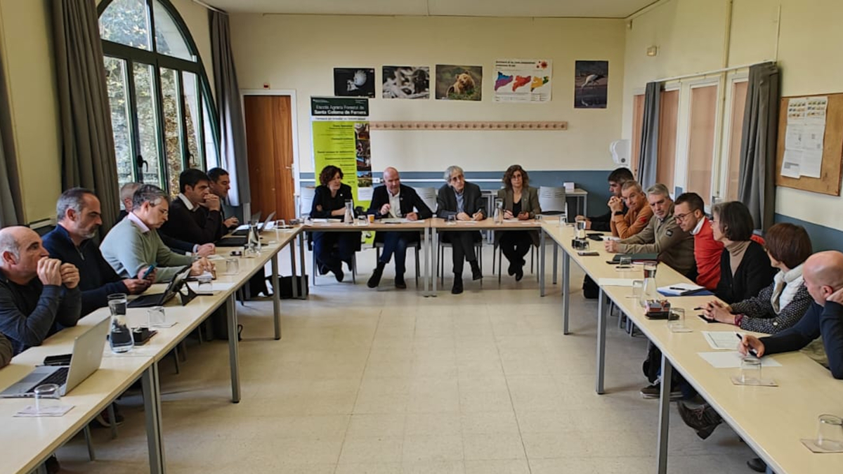 La reunión entre Acción Climática y el sector forestal catalán