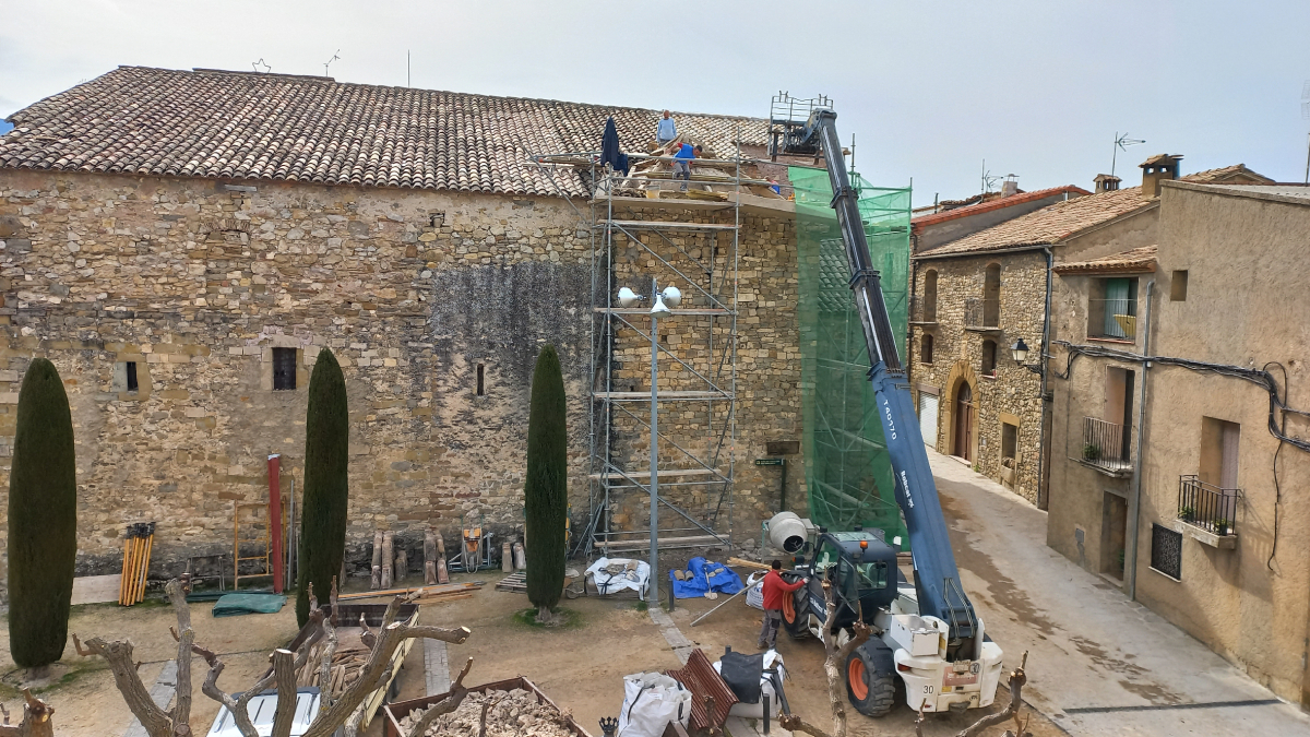 Els treballs de consolidació i millora es troben en la fase final. - J.M.A.