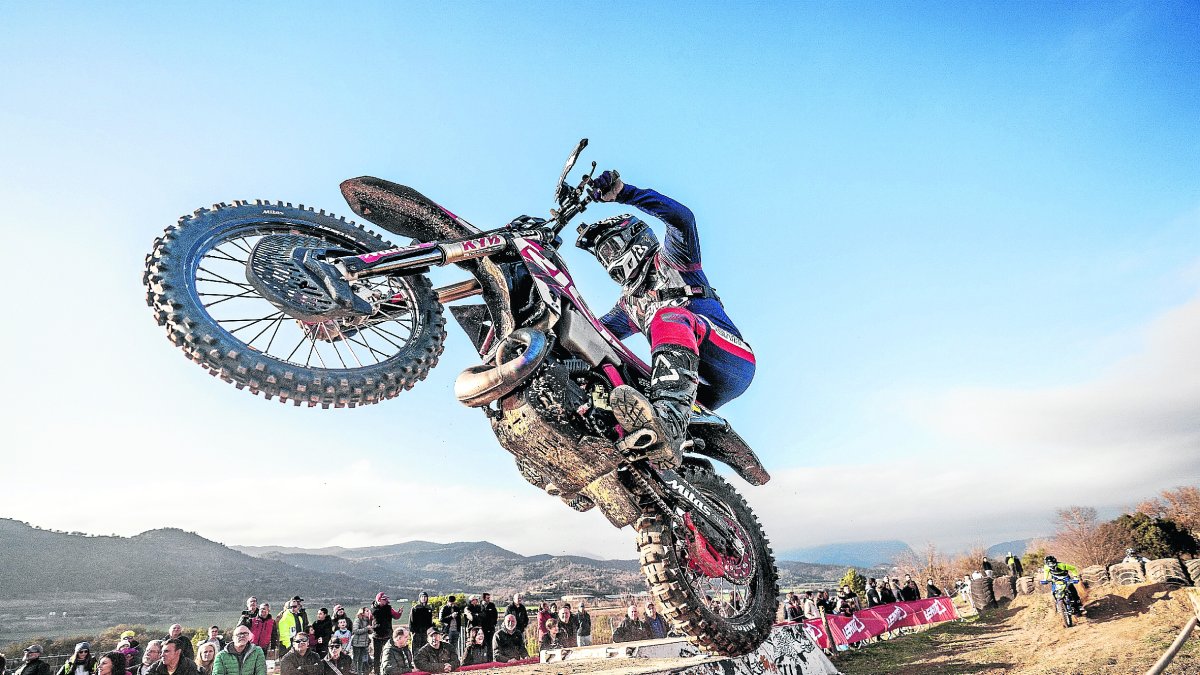 La primera jornada de la Bassella Race fue seguida por un publico numeroso.