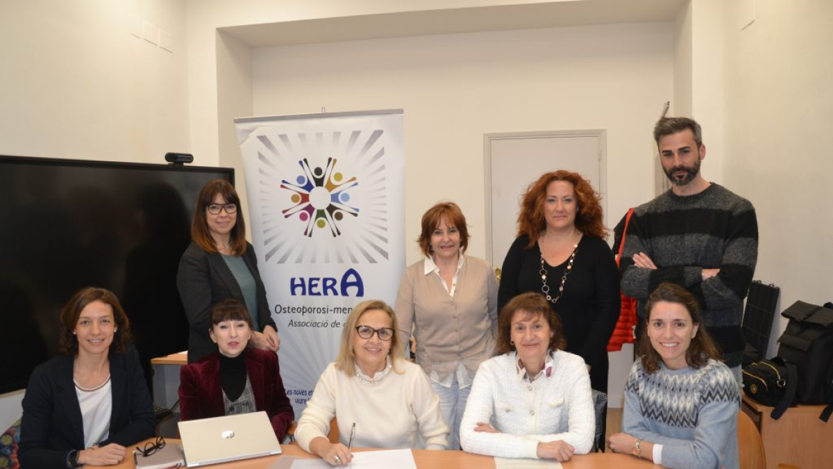 Los miembros del jurado que ayer dieron a conocer a las ganadoras de la tercera edición de los premios. - ASSOCIACIÓ HERA