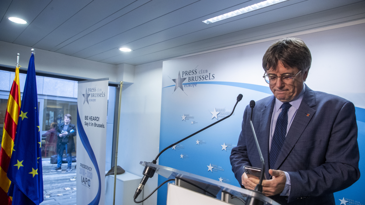 L'expresident de la Generalitat Carles Puigdemont
