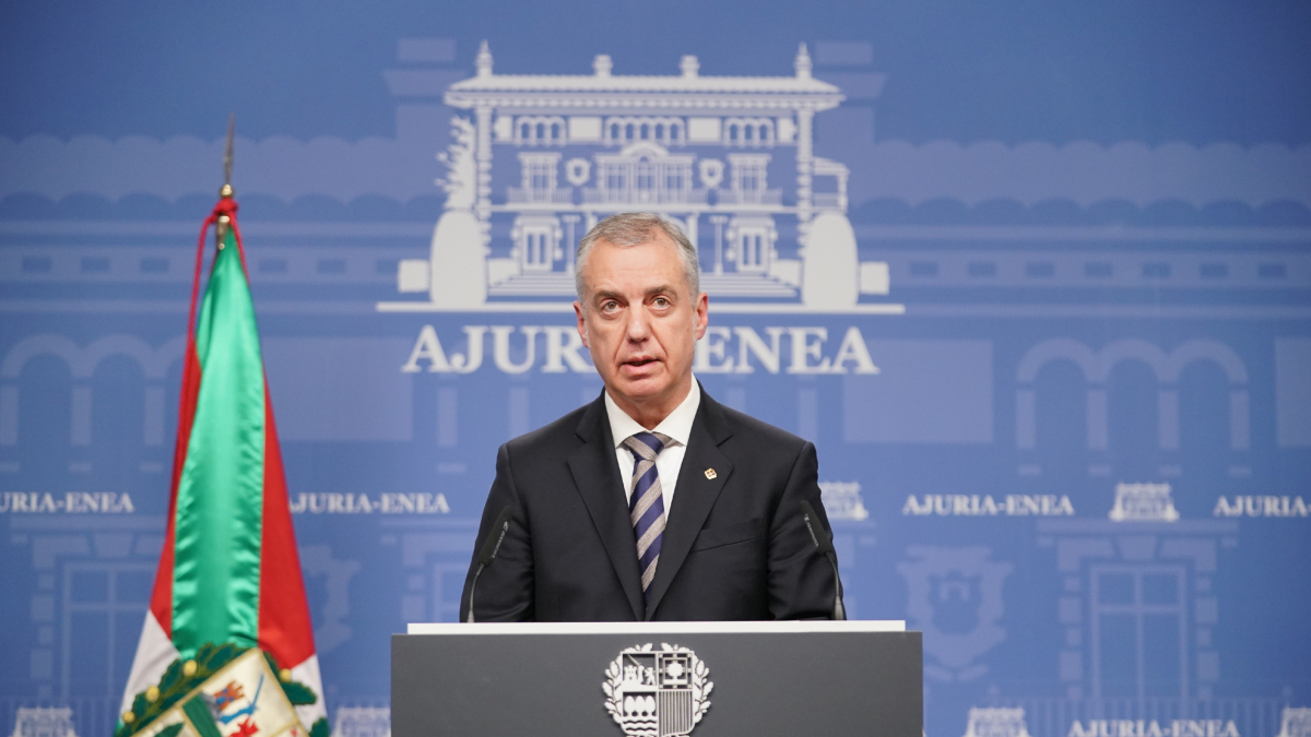 Iñigo Urkullu. - IÑAKI BERASALUCE / EUROPA PRESS