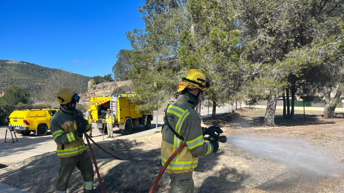 Un dels equips durant la presentació d’ahir. - ACCIÓ CLIMÀTICA