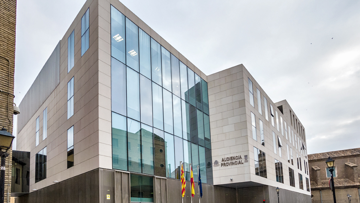 Imatge d’arxiu de l’Audiència Provincial de Saragossa.