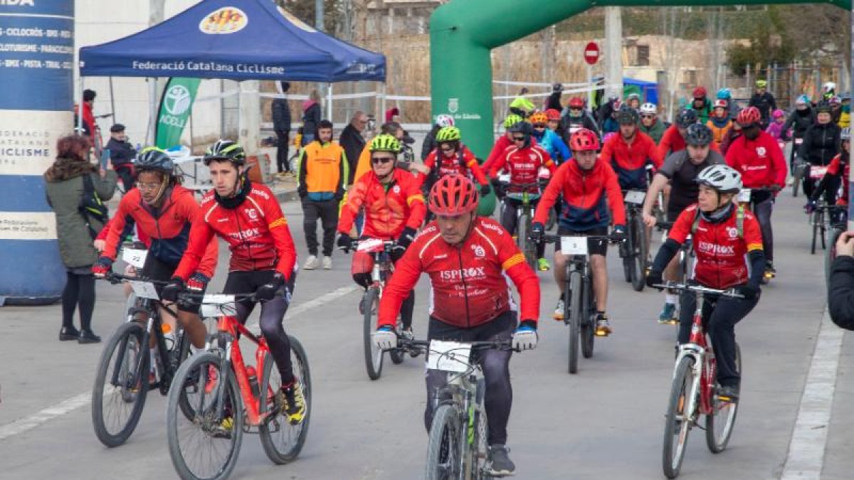 El evento contó con 30 ciclistas de la Federació ACELL. - LAIA PEDRÓS