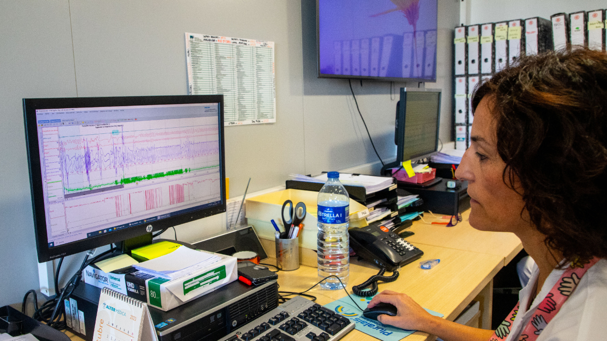 La unidad de trastornos del sueño del hospital Santa Maria. - GERARD