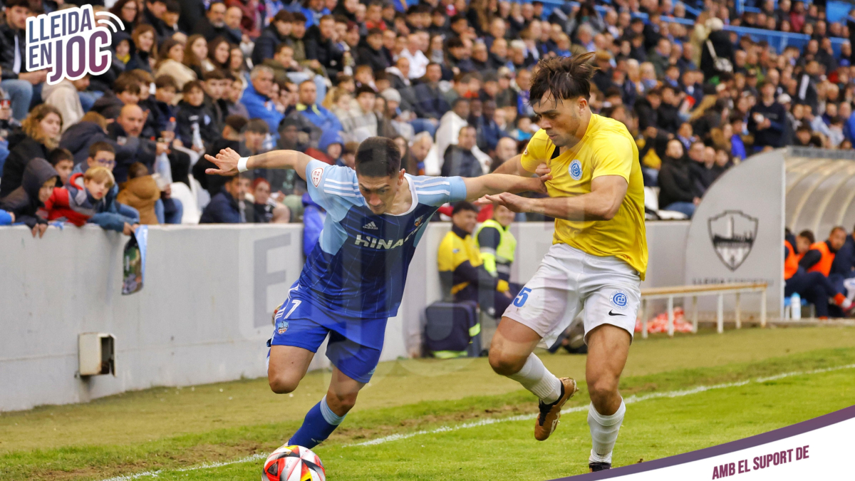 Un momento del partido contra el Badalona Futur.