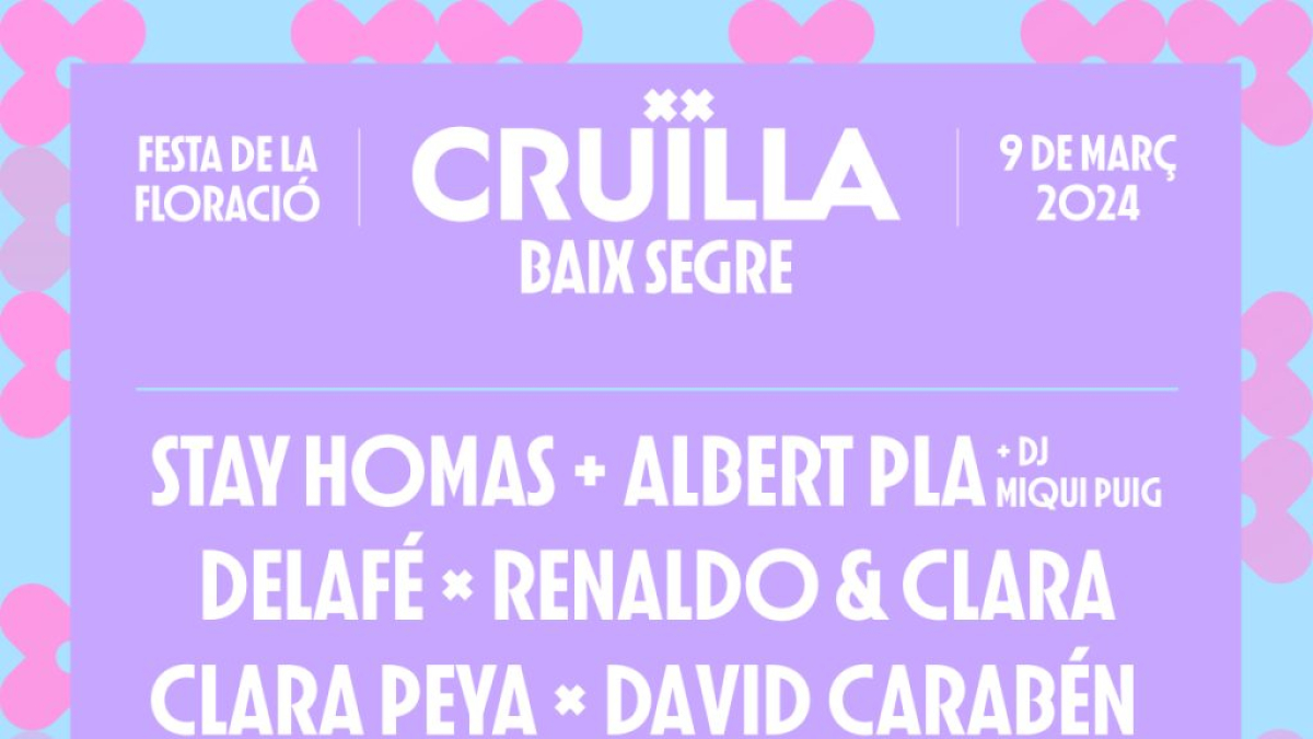 El cartell del festival