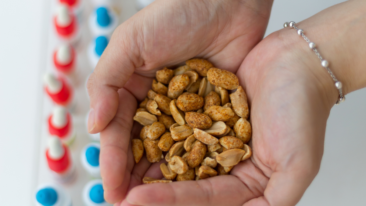 Un grapat de cacauets, fruit sec a què són al·lèrgiques més de 200.000 persones a Espanya.