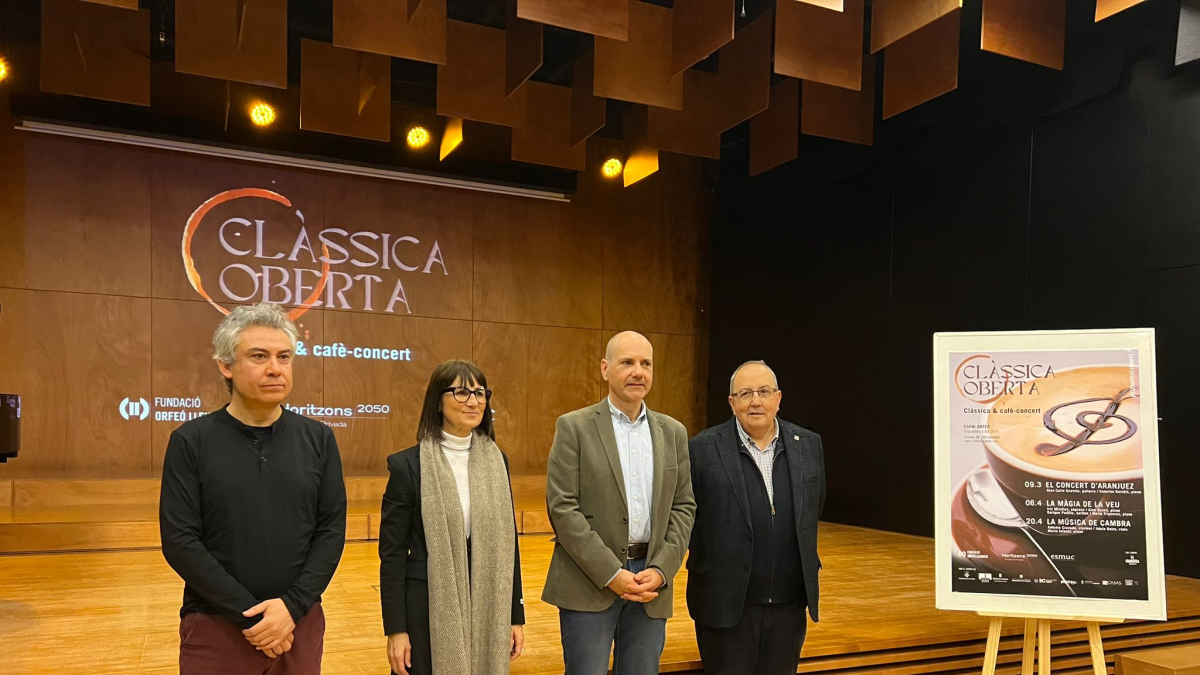 Presentació de l’ahir del cicle ‘Clàssica Oberta’ a l’Espai Orfeó. - FUNDACIÓ ORFEÓ LLEIDATÀ