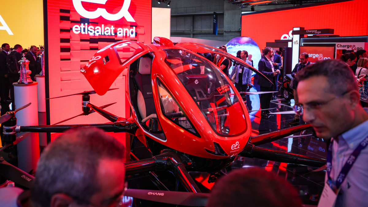 Un dels vehicles mostrats al MWC24.