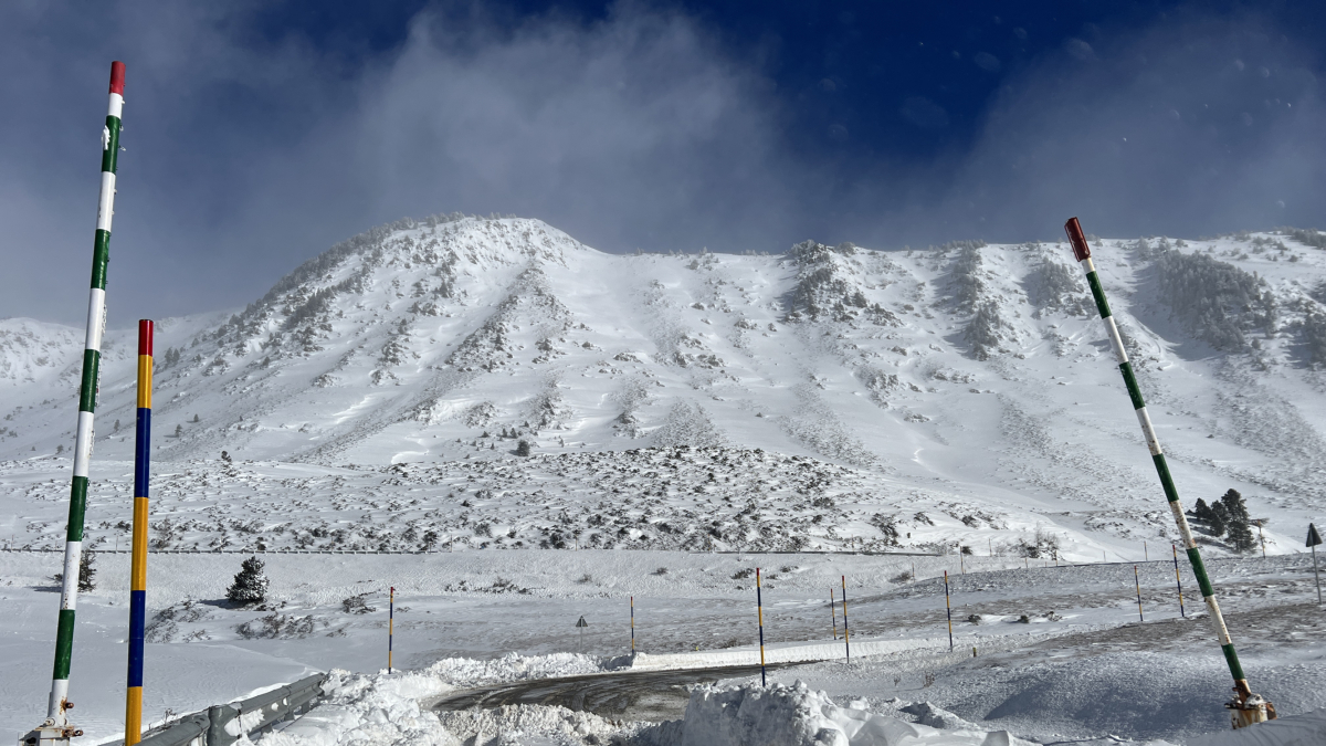 El Puerto de la Bonaigua, en una imagen de enero.