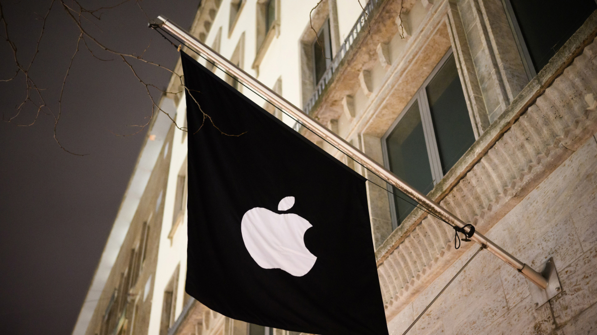 Imatge d'arxiu del logo d'Apple. 