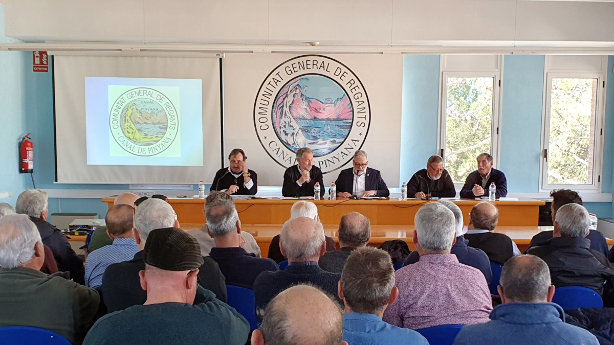 L'assemblea de la comunitat celebrada aquest dimecres.