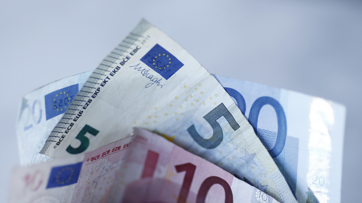 Imatge d’arxiu de diversos bitllets.