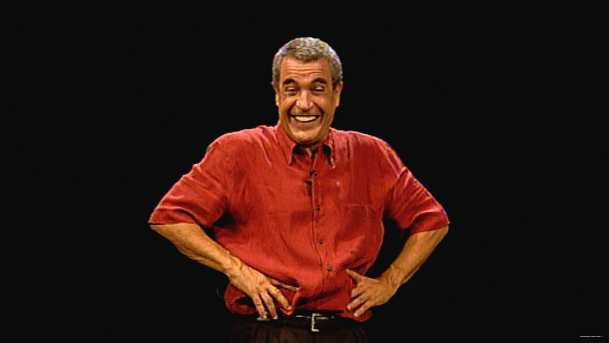 El cómico durante el monólogo ‘Rubianes, solamente’.