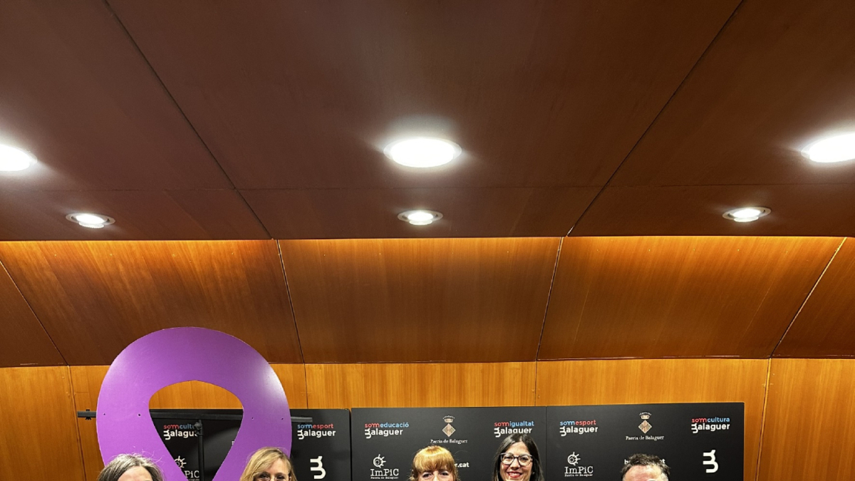 Presentación de la programación sobre el 8M en Balaguer. - PAERIA DE BALAGUER