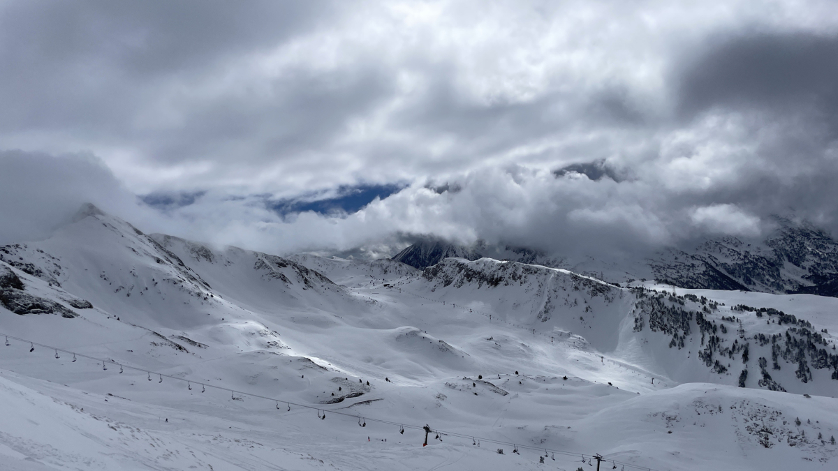 La estación de esquí de Baqueira Beret.