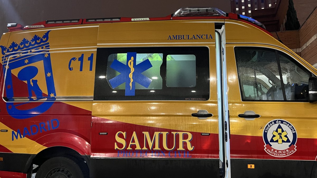 Una ambulancia del Samur de Madrid.