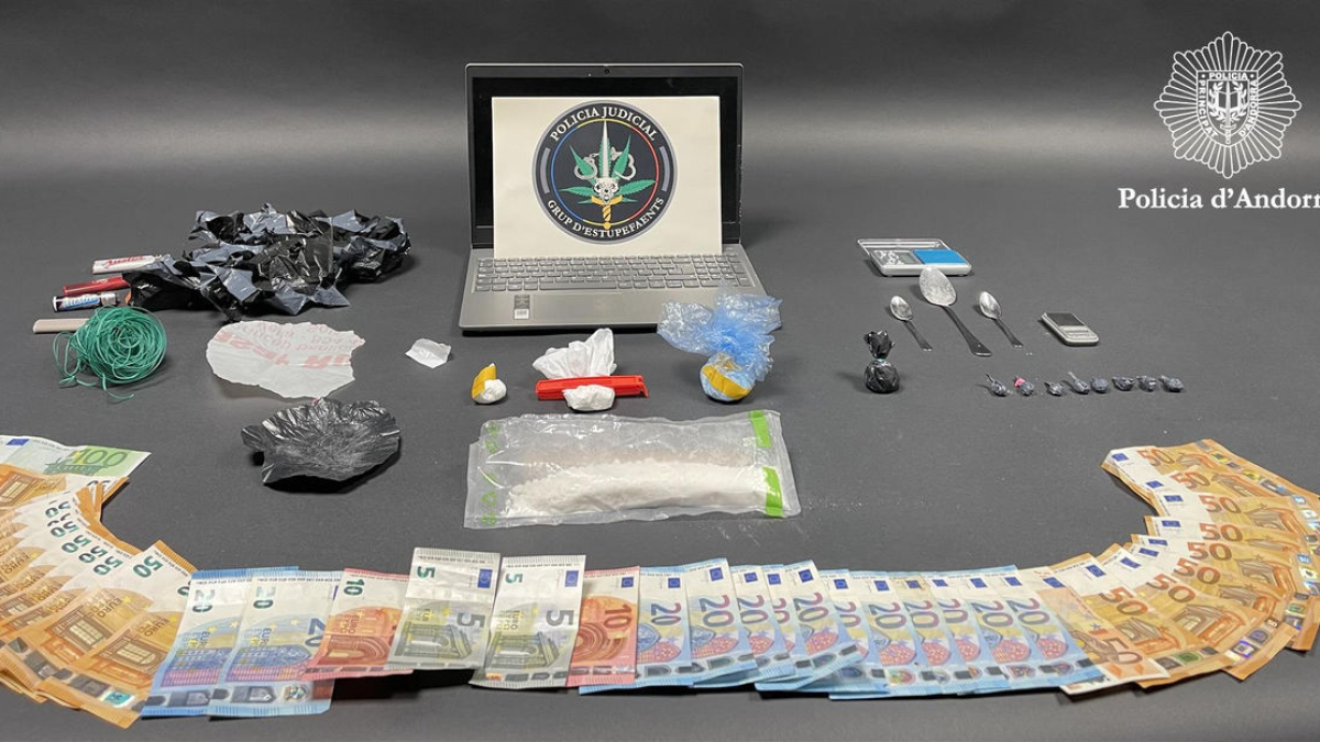 Cuatro detenidos en Andorra - POLICÍA D’ANDORRA