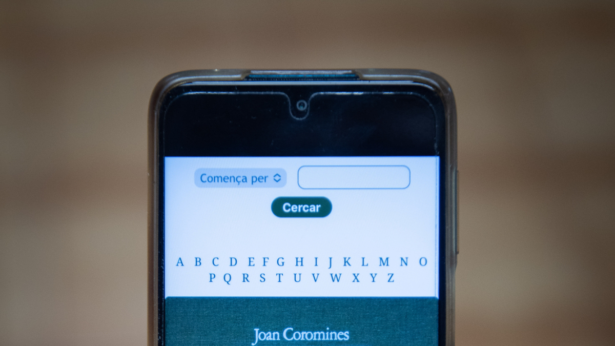 El 'Coromines' digital.