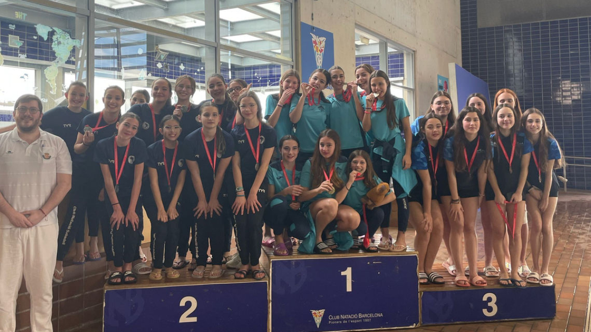 Oro y bronce del CN Lleida en artística