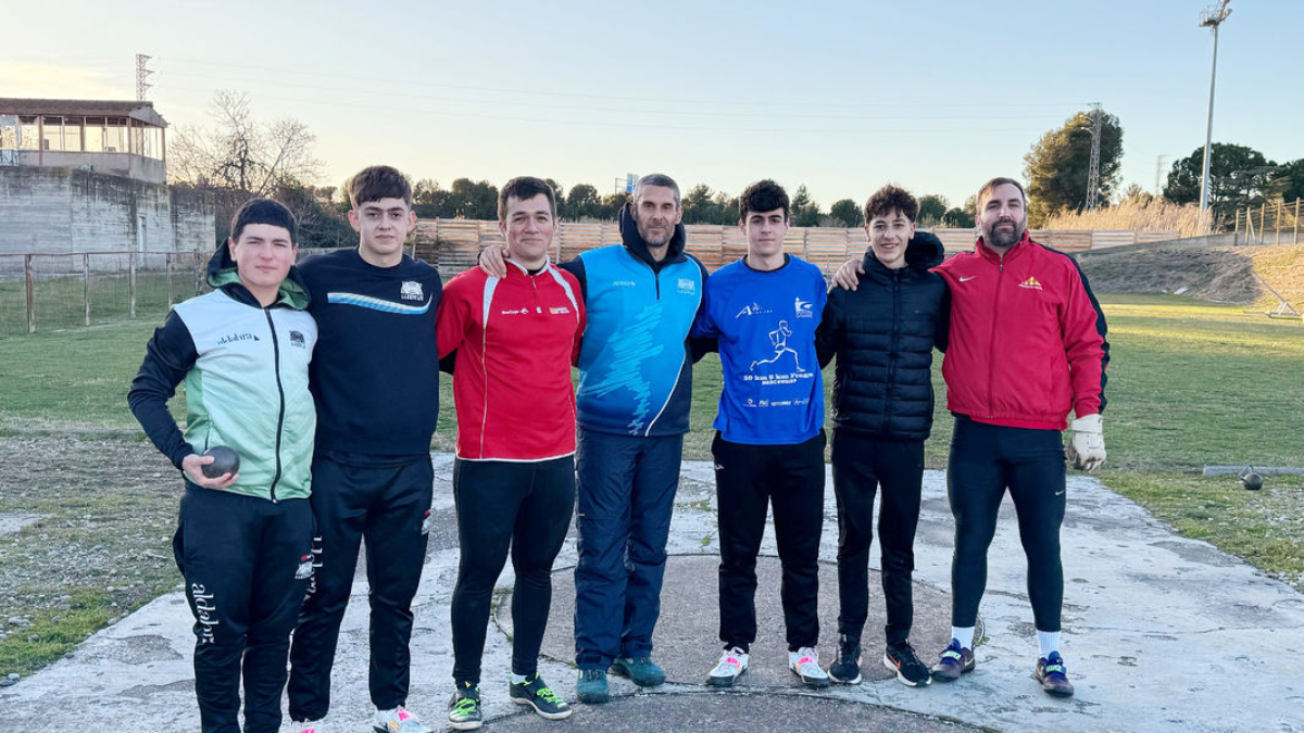 Pau Rossell, Biel Bueria, Lorien Buil, David Rubio, Rubén Cruz, Jan Tomàs y Edgar Capdevila.