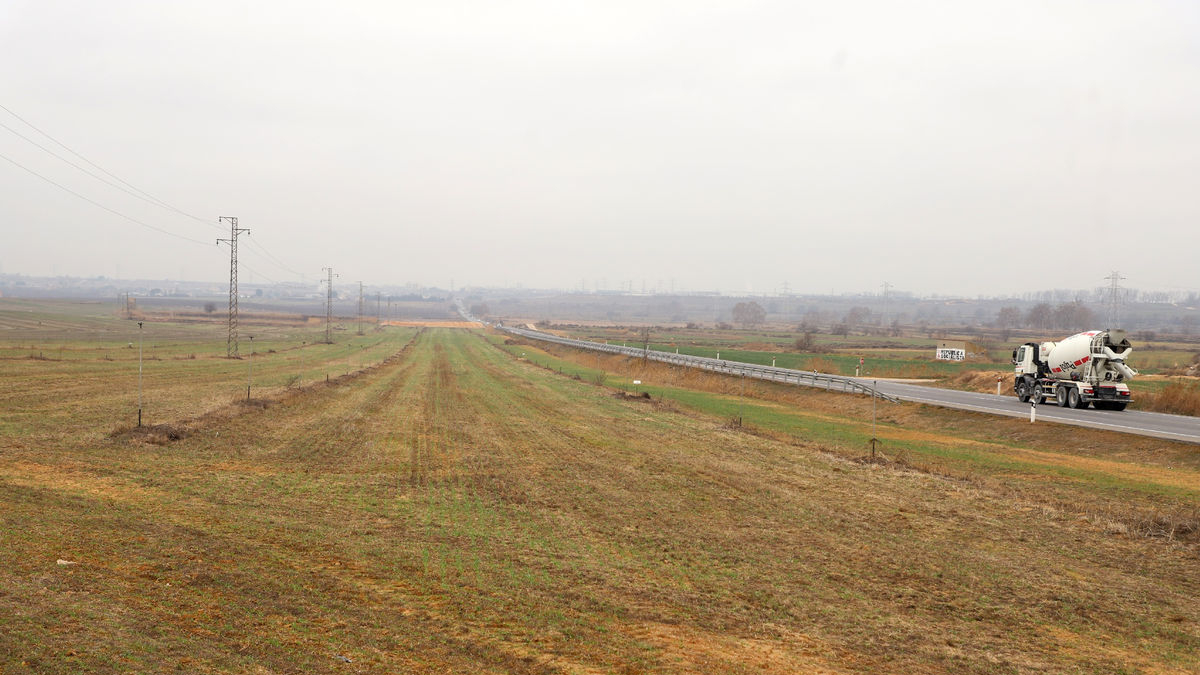 Foto de archivo de campos de cultivo donde se prevé el polígono. - SEGRE
