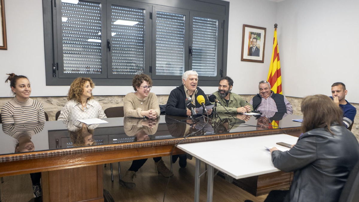 El pleno de la moción de censura celebrado ayer. - X. SANTESMASSES