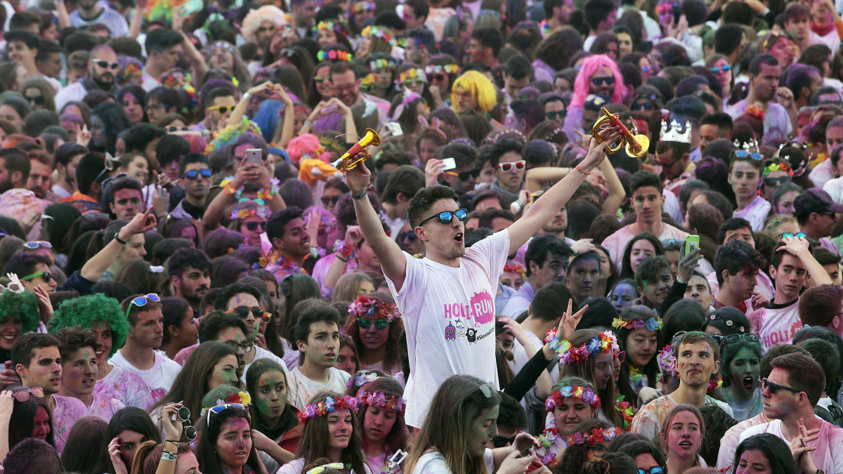 Imagen de archivo de la Fiesta de la Primavera, en Granada.