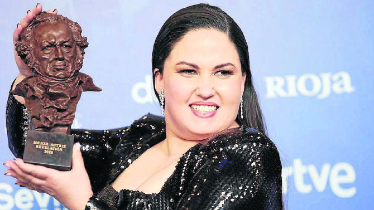 La actriz Laura Galán, presentadora de la ceremonia. - EUROPA PRESS