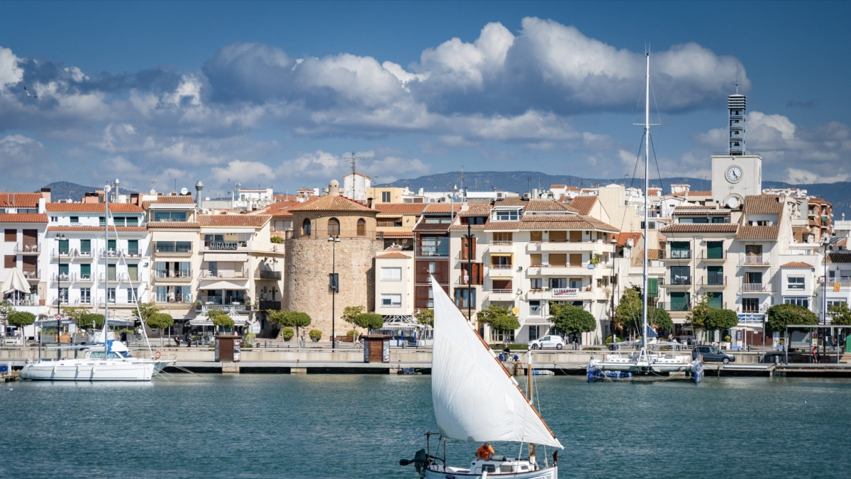 El puerto de Cambrils.