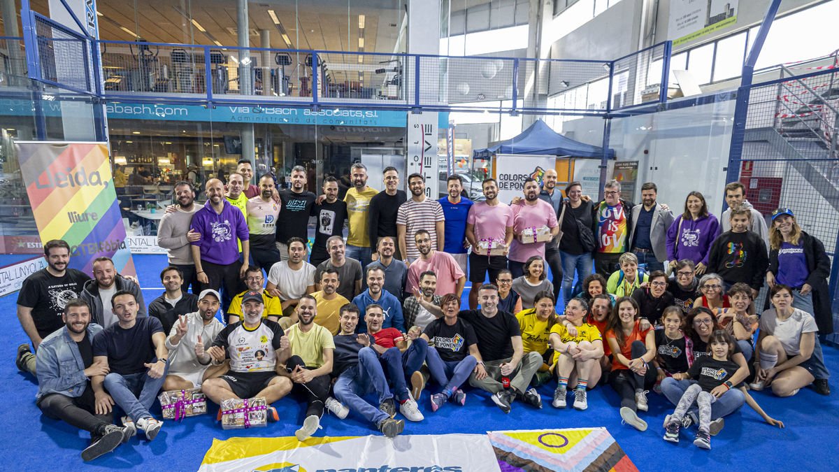 Torneig LGTBIQ+ a les instal·lacions del Pàdel Indoor Lleida - JORDI ECHEVARRIA