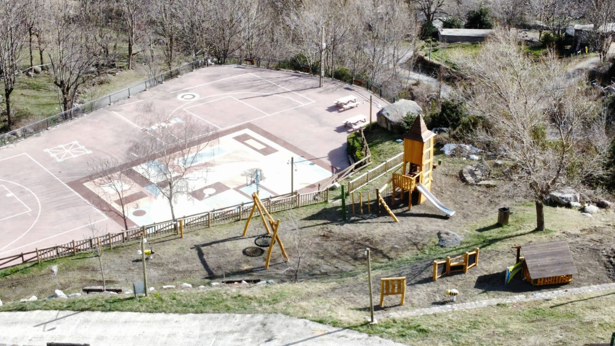 El parc infantil d’Erill la Vall. - AJUNTAMENT DE LA VALL DE BOÍ